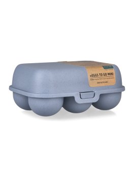 Mini Portauova Blu Riutilizzabile con 6 Scomparti - 1