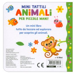 Mini Tattili - Animali — Libro - 2