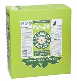 Minibox Brillor Pavimenti - Pino e Menta - 5 l