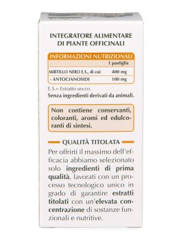 Mirtillo Nero - 60 Pastiglie - 6