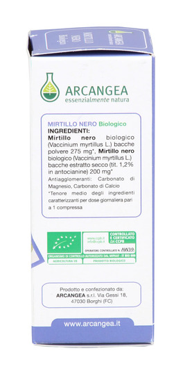 Mirtillo Nero Biologico in Compresse - 2