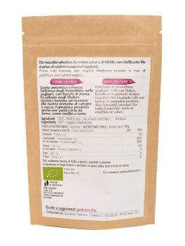 Mirtillo Nero in Polvere Bio - 2