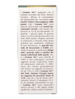 Mirtillo Rosso Gemmoderivato Concentrato - Gemmo 10+ ® - 6