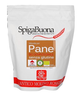 Miscela per Pane Bio Semintegrale senza Glutine