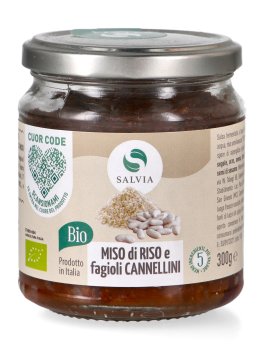 Miso di Riso & Fagioli Cannellini Italiano Bio - 1