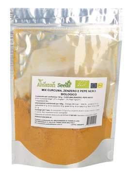 Mix Curcuma Zenzero Pepe Nero Biologico - 2