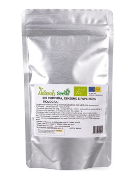 Mix Curcuma Zenzero Pepe Nero Biologico - 2