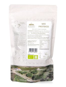 Mix Proteico Bio con Mandorle e Semi di Lino, Zucca e Girasole - 2