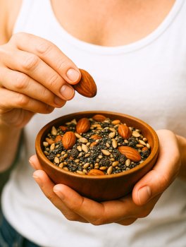 Mix Risveglio Bio con Mandorla, Mirtilli e Semi - 3