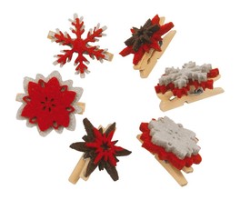 Mollette Decorative - Natale