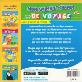 Mon Amusant Carnet De Voyge - A Colorier Suivant Les Symboles — Livre - 2