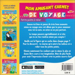 Mon Amusant Carnet De Voyge - Petits Points à Relier — Livre - 2