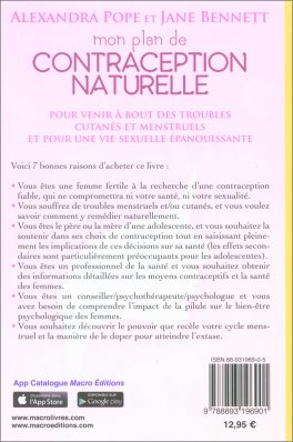 Mon Plan De Contraception Naturelle — Livre - 2