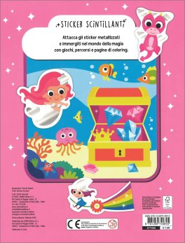 Mondi Magici -  Giochi, Attività Divertenti e Tanti Sticker Scintillanti — Libro - 2