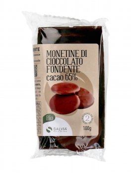 Monetine di Cioccolato Fondente 65% - 1