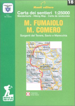 Monte Fumaiolo - Monte Comero - Carta dei Sentieri n. 18 — Libro - 1
