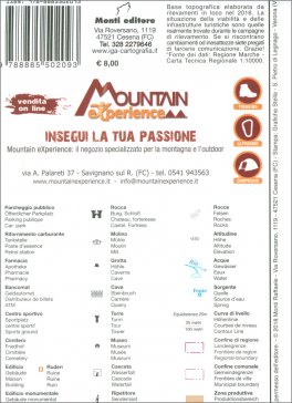 Monte Nerone - Fondarca - Carta dei Sentieri n. 14 — Libro - 2