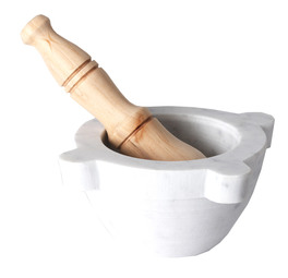 Mortaio di Marmo con Pestello - 10 cm