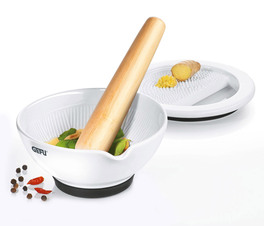 Mortaio - Grattugia Zenzero in Porcellana