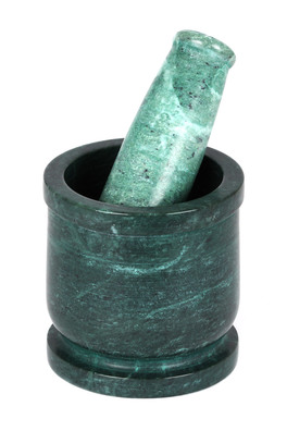 Mortaio in Pietra Verde