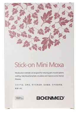 Moxa Forata su Supporto Adesivo - Senza Fumo - 180 Coni - 1