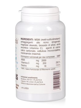 MSM Plus - MSM, Vitamina C e Niacina - 2