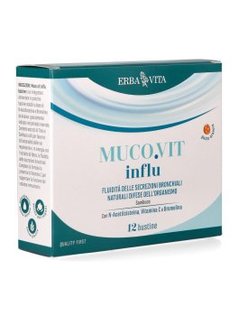 Muco.Vit Influ - Bustine Gusto Arancia - 2