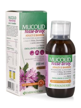 Mucolid Tosse Bronc Adulti e Bambini - Gusto Arancia - 1