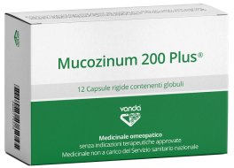 Mucozinum 200 Plus Vanda 12 Capsule - 1