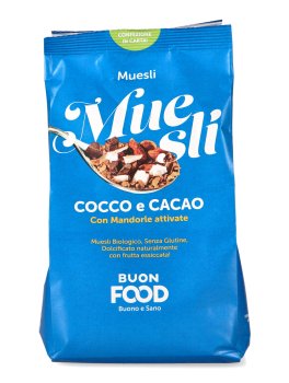 Muesli Cocco e Cacao - con Mandorle Attivate - 1