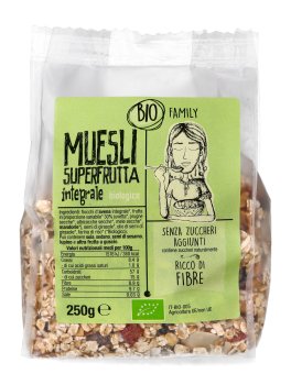 Muesli Superfrutta Integrale Bio - 1