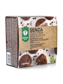 Muffins al Cacao con Gocce di Cioccolato - 1