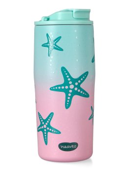 Mug Thermos Azzurra "Protect the Sea" - 1