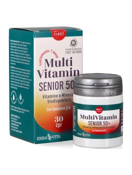 Multi Vitamin Senior 50+ - Compresse a Rilascio Differenziato Fast Retard - 2