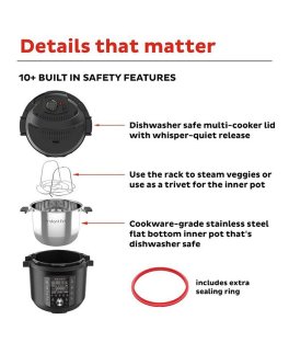 Multicooker 10 in 1 - Instant Pot® Pro™ - 6