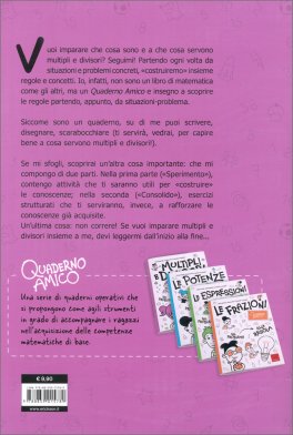 Multipli e Divisori - Quaderno Amico — Libro - 2