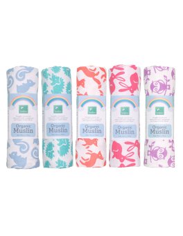 Mussola in Cotone Organico TotsBots - 3