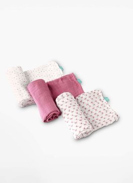 Mussole Koala Soft Touch 80x80 cm - Purple - 2