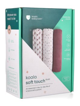 Mussole Koala Soft Touch 80x80 cm - Purple - 3