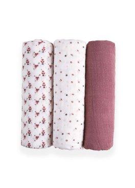 Mussole Koala Soft Touch 80x80 cm - Purple - 1
