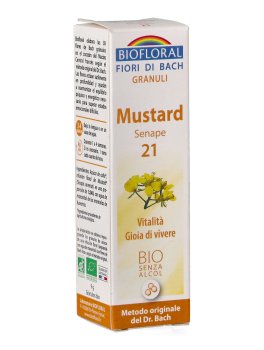 Mustard 21 - Fiori di Bach Granuli - 5