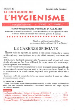 N.10 - Speciale sulle Carenze — Rivista - 1