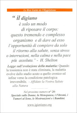 N° 19 - Speciale: sui Buoni Progressi della Medicina — Rivista - 2
