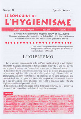 N.71 - Speciale: Anemia — Rivista - 1