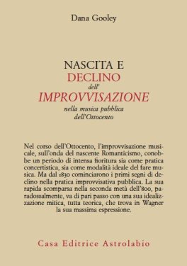 Nascita e Declino dell'Improvvisazione — Libro - 1