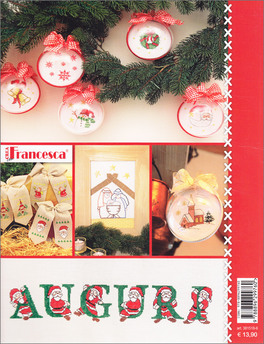 Natale a Punto Croce - 100 Schemi — Libro - 2