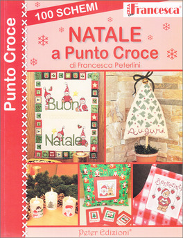Natale a Punto Croce - 100 Schemi — Libro - 1