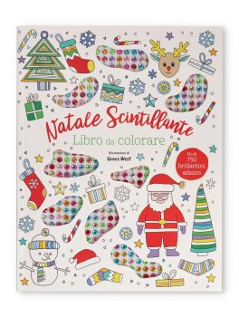 Natale Scintillante - Libro da Colorare — Libro - 1