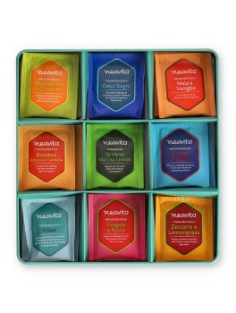 Natural Elisir Neavita - Cofanetto Latta Selezione di Infusi e Tisane Bio - 3