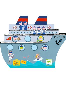Naviplouf - Battaglia Navale Magnetica Djeco - 4